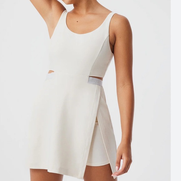 Outdoor Voices Court Dress | Size Large | Cream White - Picture 2 of 11